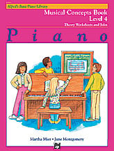 Alfred's Basic Piano Course piano sheet music cover Thumbnail